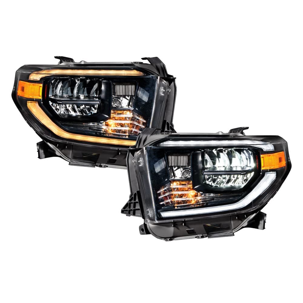 Sequential LED Reflector Headlights compatible with Toyota Tundra 2014-2021 (pair)