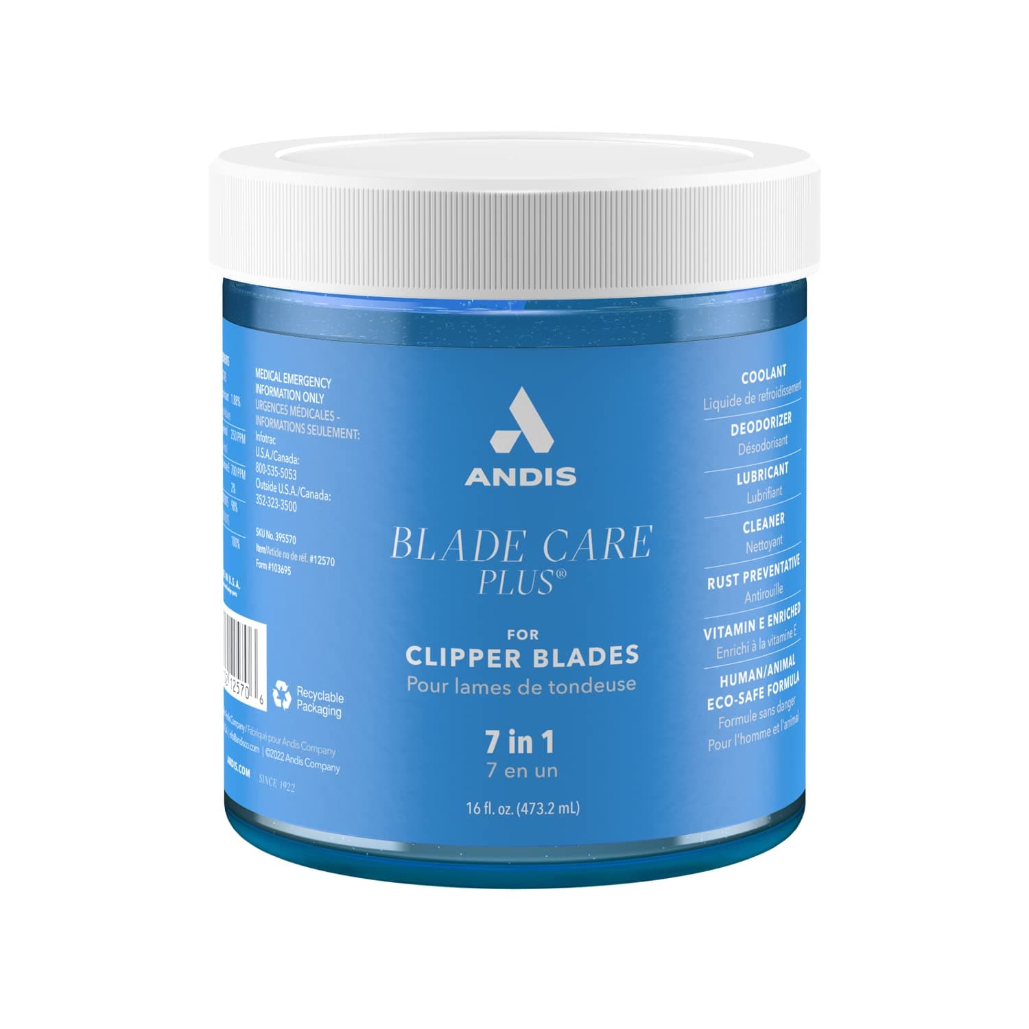 Blade Care Plus 16 Oz (488ml) for Clipper & Trimmer Blades