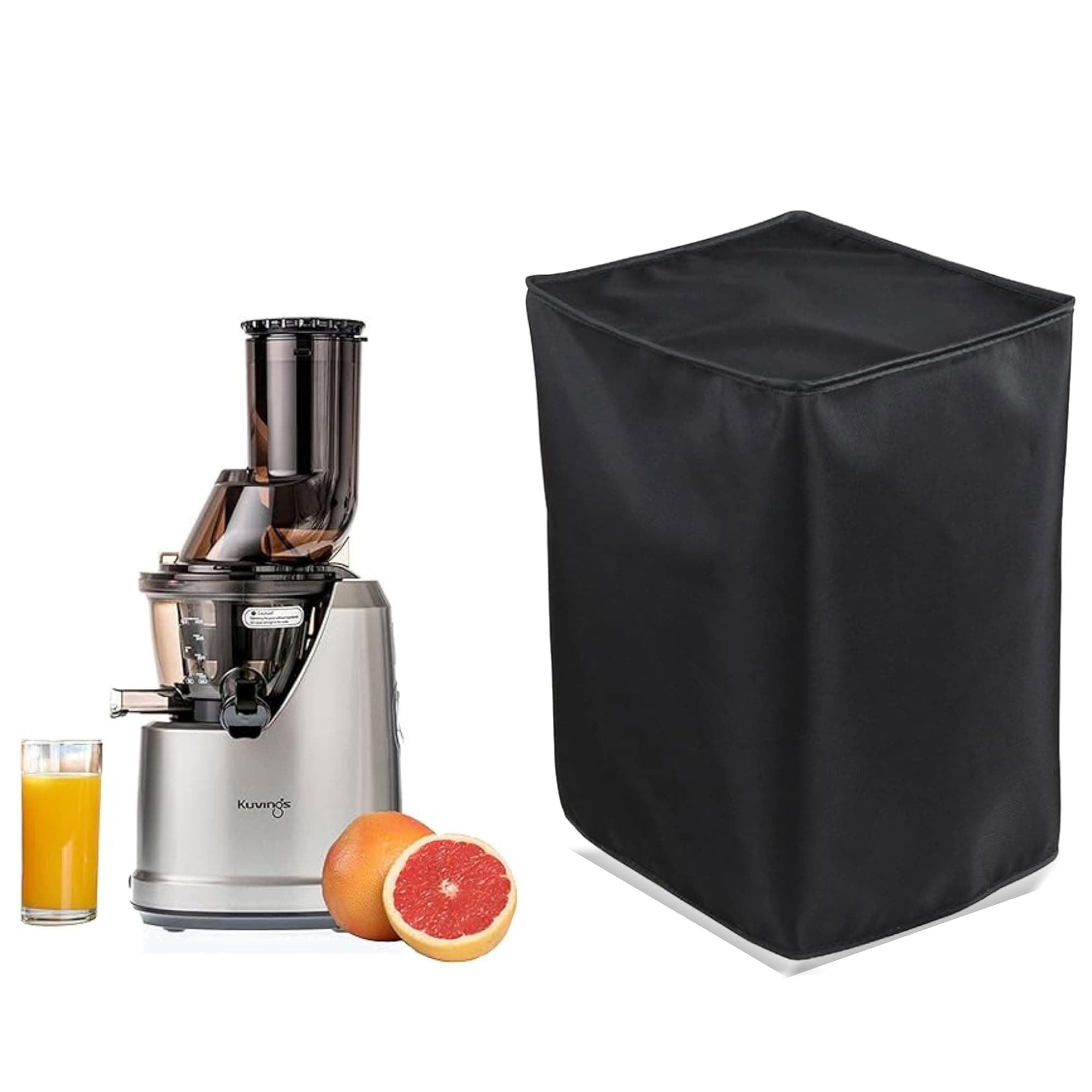 Cold Press Juicer Waterproof Dust Cover – Washable, Standard Size (10L×10W×18H inches) – Compatible with Bajaj, Kuvings, Philips, Sujata, Agaro, Hestia (JC_BLK_1)