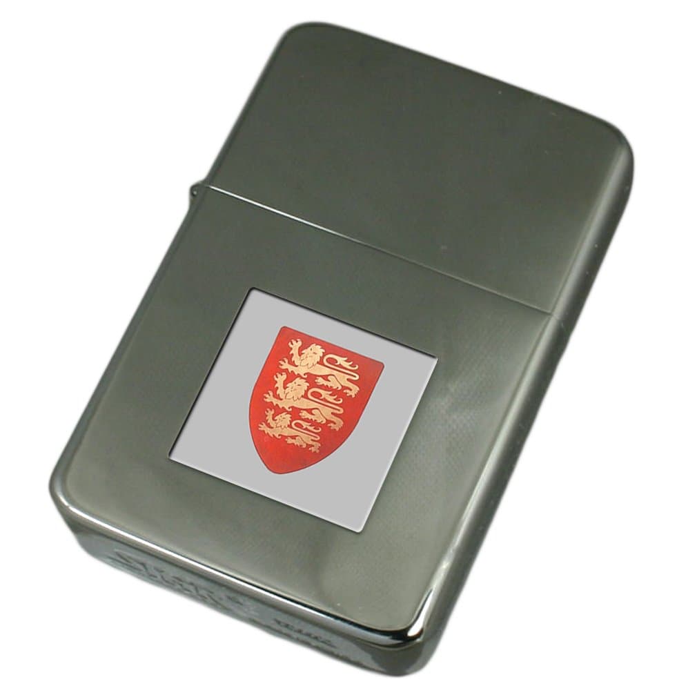 Engraved Lighter Crusader Knight Shield