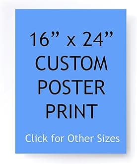 Pera Print - Custom Poster Print - Upload Your Image/Photo - Personalized Photo Prints, Create Your Own Poster - Print Any Photos, Images - 16 x 24 inches
