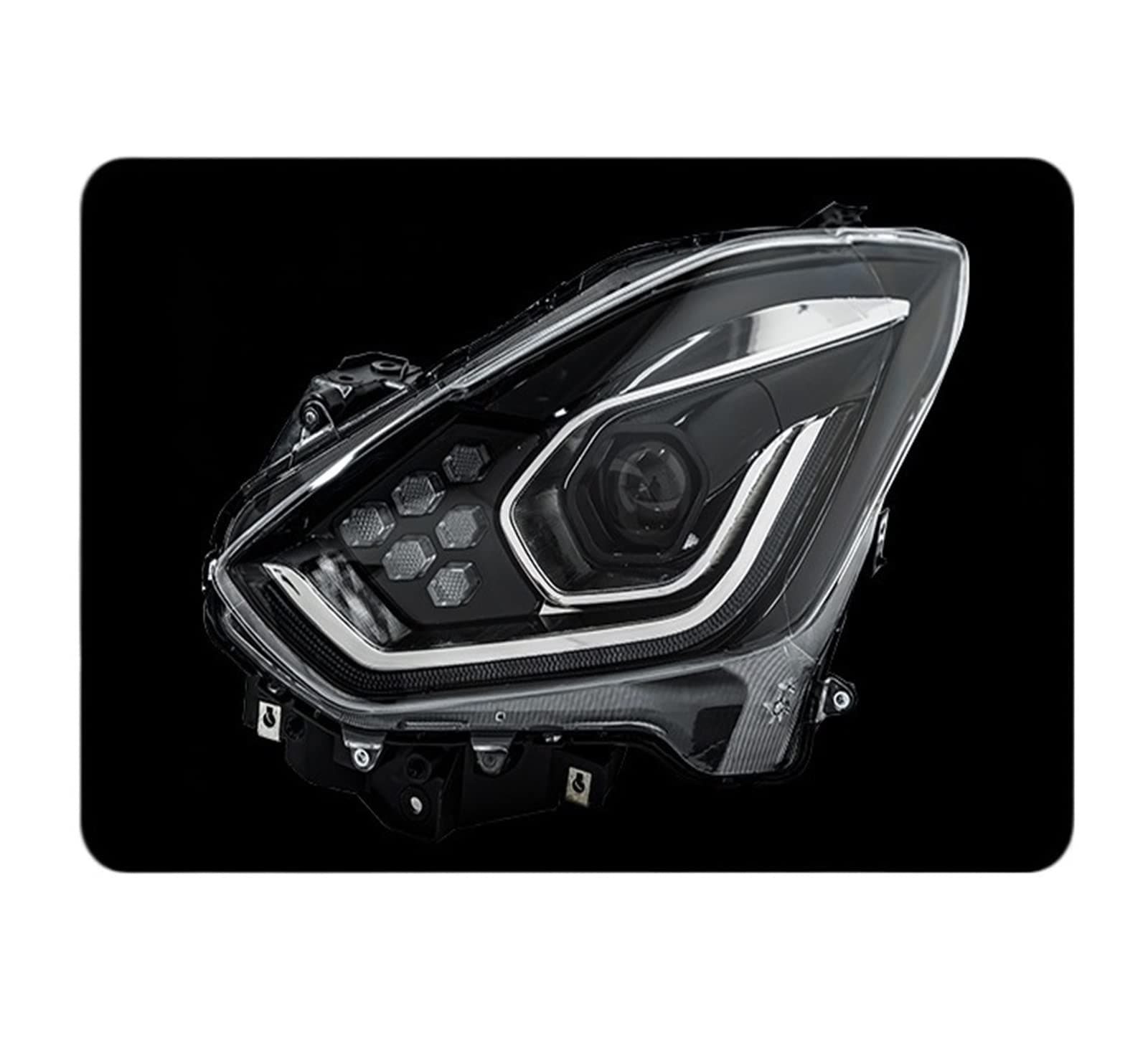 2 PCS For Maruti For Suzuki For Swift For Dzire 2018-2021 Car Lights Automotive Parts LED Lamps Headlights DRL Dual Projector Facelift Front Lamps Headlights (Size : Left Hand Drive)