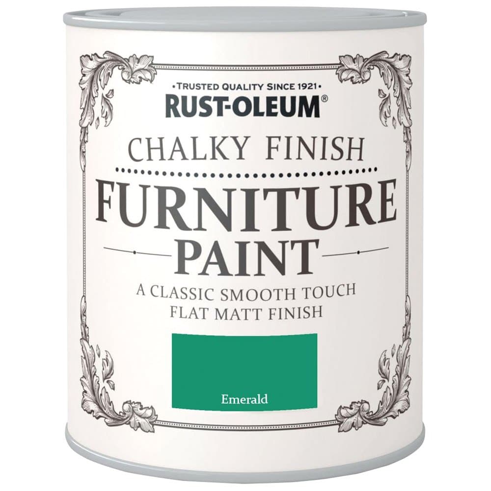 Rust-OleumChalky Furniture Paint Emerald 125ml
