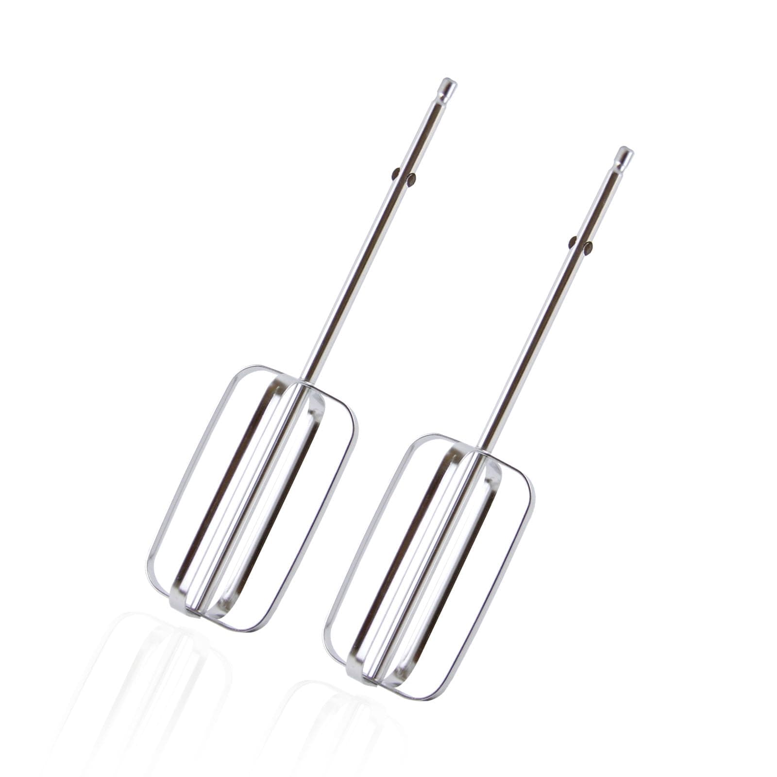 2 Pcs Hand Mixer Attachments Beaters, Hand Mixer Beaters Attachments for Kitchenaid Stainless Steel Replacement Parts for Hamilton Beach 62682RZ 62692 62695V 64699 Mixer