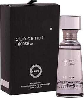 Armaf Club de Nuit Intense Mens Non Alcoholic Concentrated Luxury French Perfume Oil 20ml