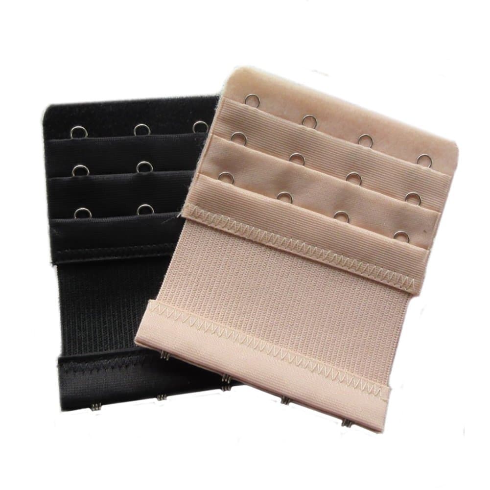 Lalago Women’s Bra Strap Extenders 3x4 Hook,2 Pack (mixed color)