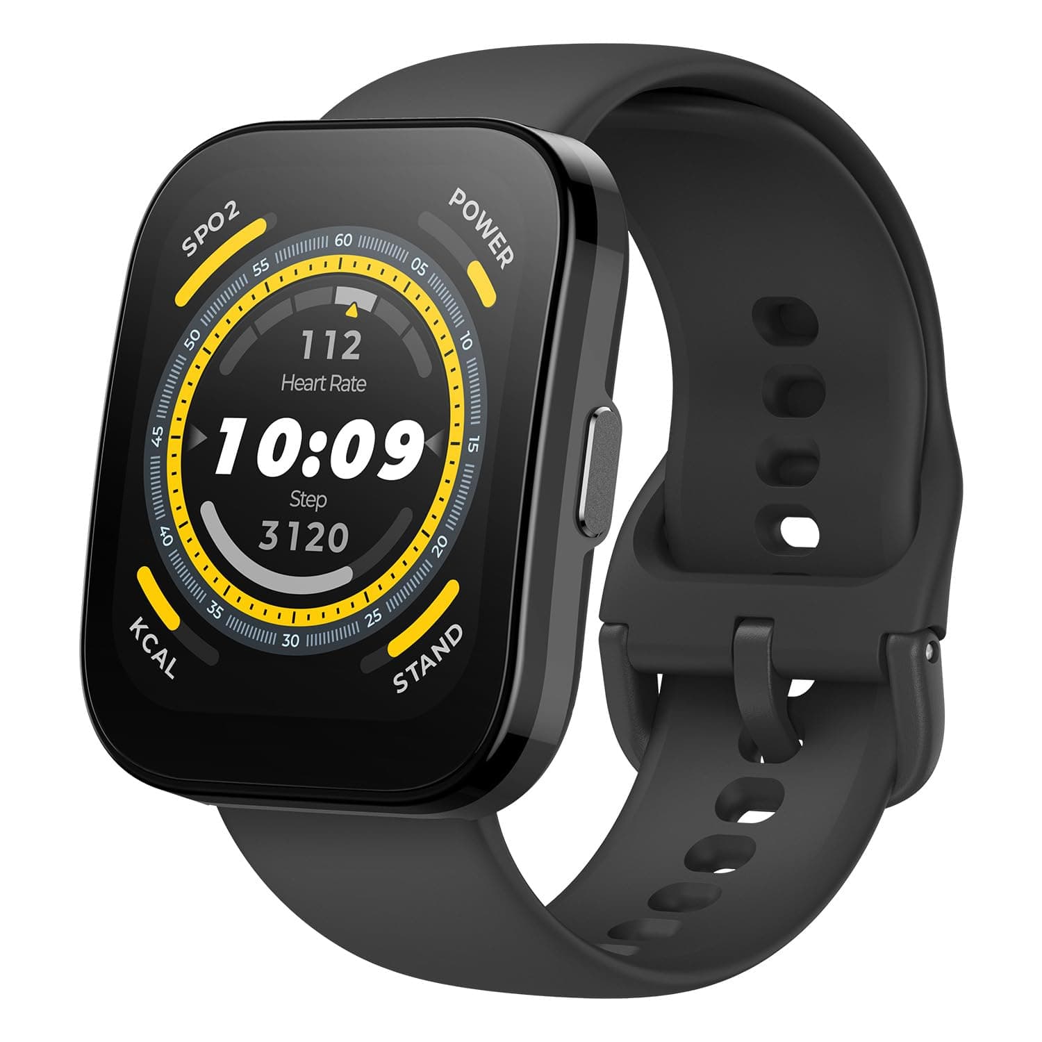 Bip 5 Smart Watch 46mm, GPS, Amazon Alexa Built-in, Bluetooth Calling, 10-Day Battery, Heart-Rate & VO2 Max, Sleep Health Monitoring, AI Fitness Tracker App, for Android & iPhone, Black