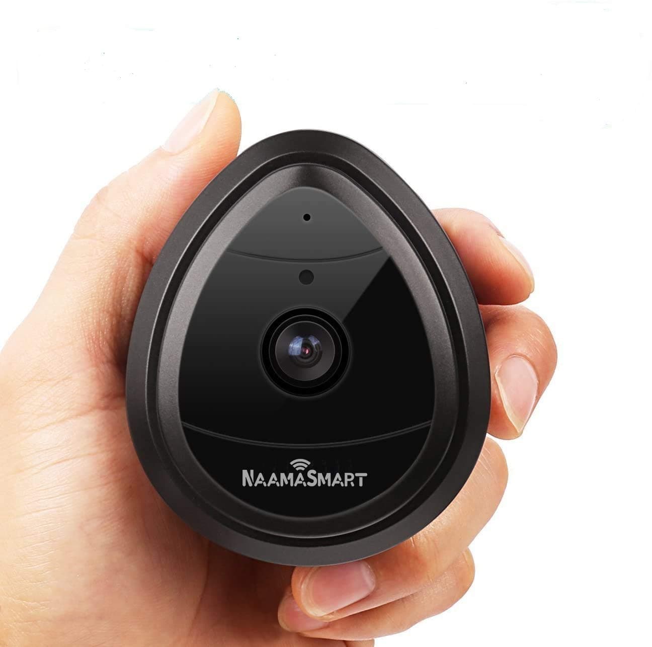 WiFi Mini IP Camera, Night Vision 720P HD Home Wireless Security Surveillance Camera System 2 Ways Audio with Motion Email Alert/Remote Monitoring Nanny Cam Baby Monitor (Black)