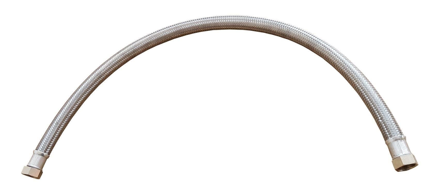 Flexi Flexible Pump Connector Water Hose Pipe Connection Female 3/4" x 3/4" 50cm