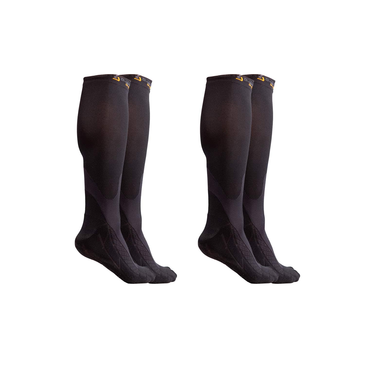 B-Driven Sports Knee High Compression Socks Graduated 20-30mmHG for Circulation