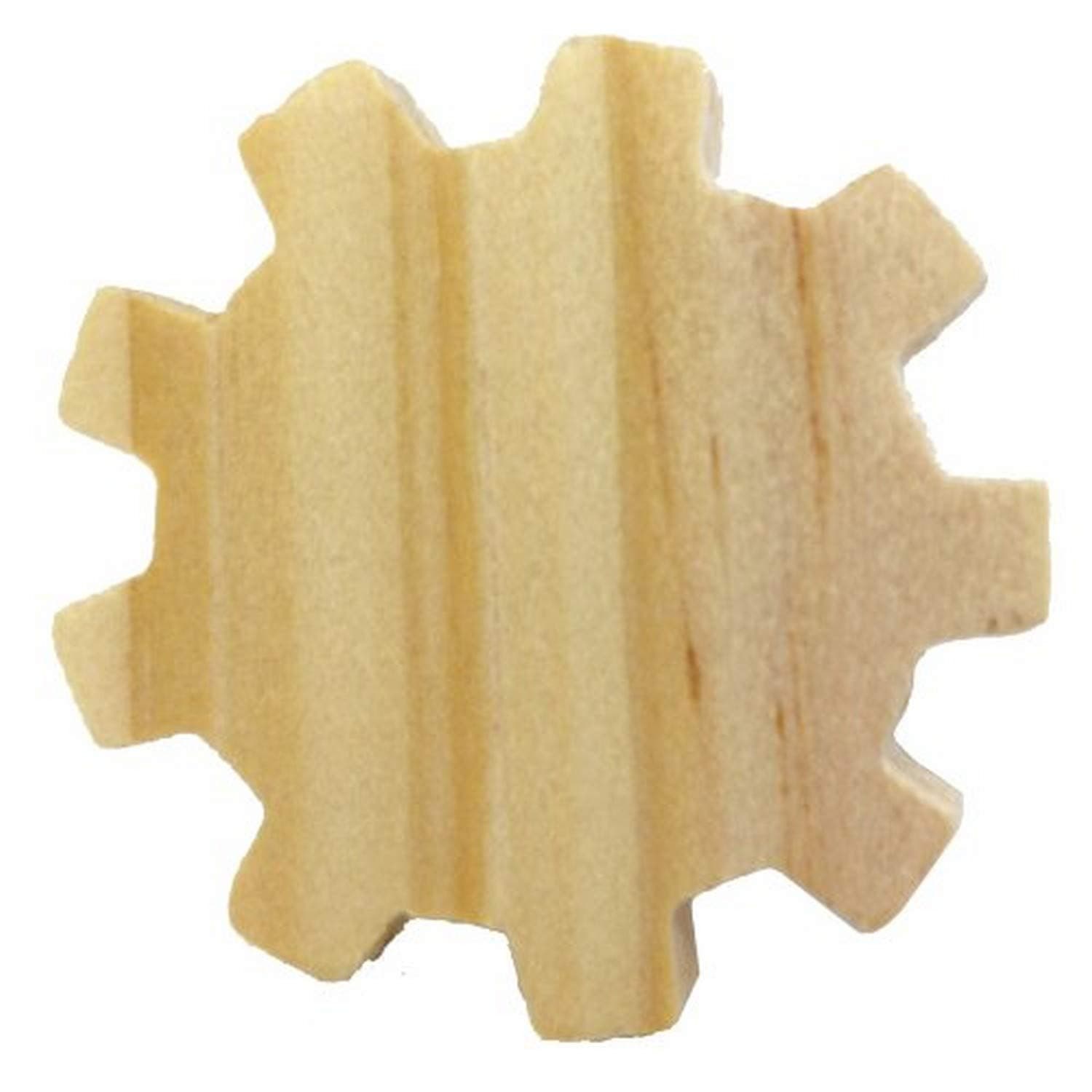 Imagine Crafts 25-Piece Hand-Cut Monterey Pine, Gear
