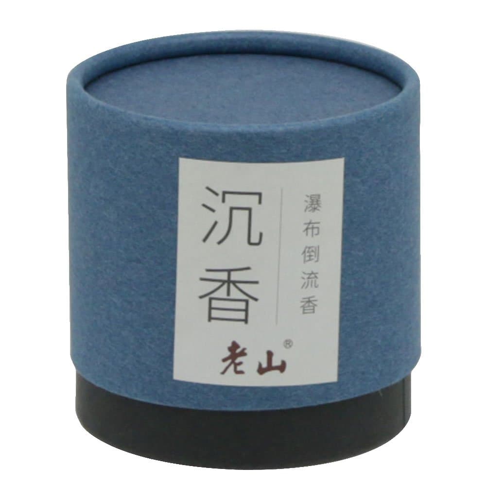 Backflow Cone Incense-100g Natural Agarwood Cone Incense Waterfall Incense Backflow Incense(BLUE)