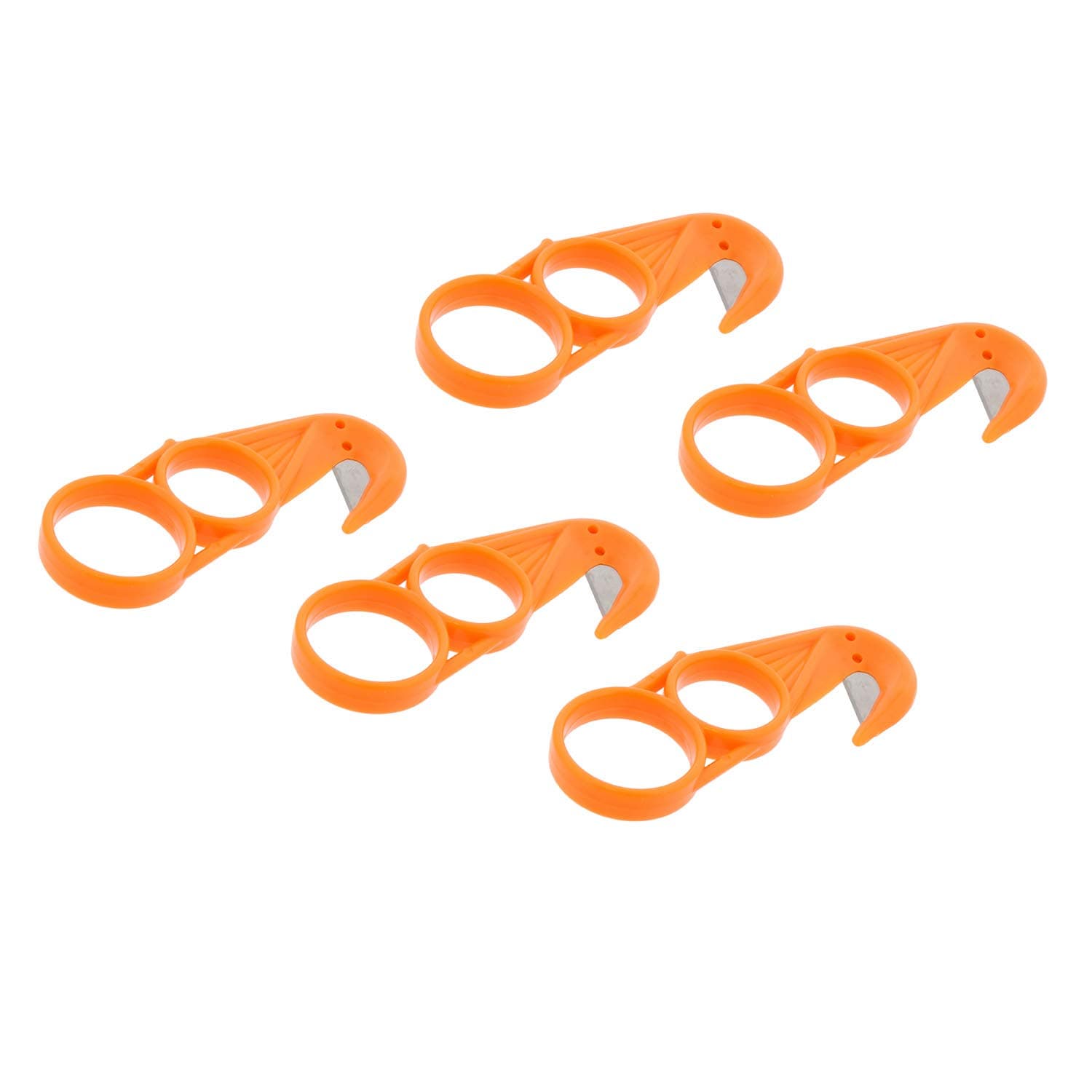 Redneck Convent Tail Zipper Tail Skinning Tool – 5 PK Plastic Tail Zipper Mini Fleshing Knife Tail Stripping Tool for Trapping Supplies