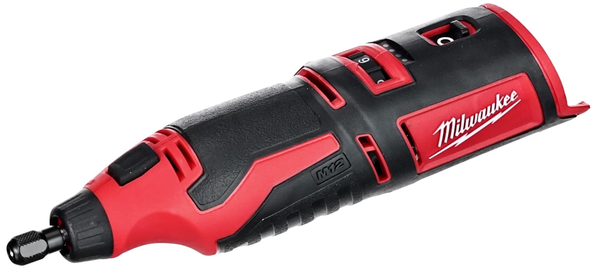 C12RT-0 M12 Naked Compact Rotary Tool without Batteries/ Charger, Black and Red