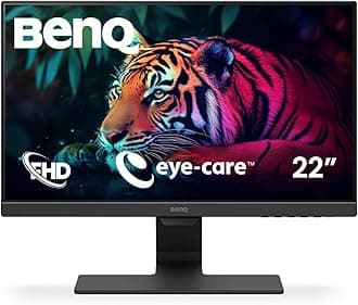 BenQ GW2283 Eye Care 22 inch IPS 1080p Monitor | Optimized for Home & Office with Adaptive Brightness Technology