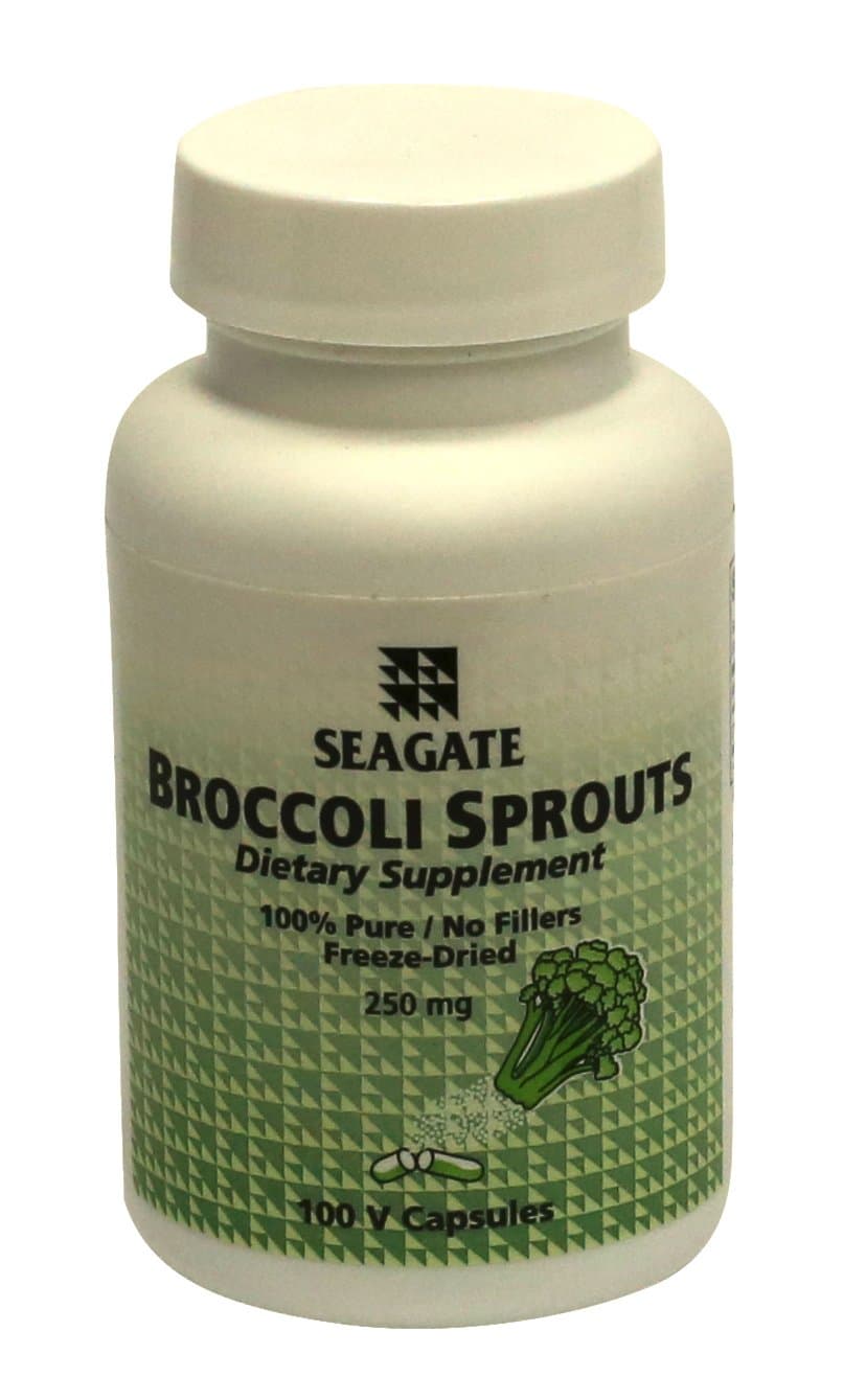 Seagate Products Broccoli Sprouts 250 mg 100 Capsules