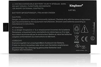 94WH BP3S3P2900 Laptop Battery for Getac B300 B300X BP3S3P2900(P) 441814400099 BP3S3P2900P 4418144000490 3ICR19/66-3 BP3S3P2600(S) 10.8V