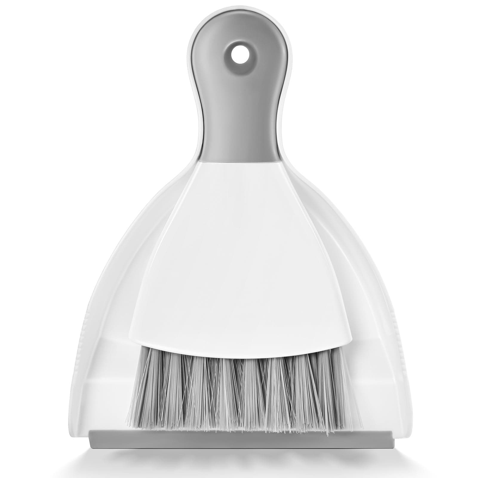 SUBEKYU Mini Hand Broom and Dustpan Set, Small Dustpan and Brush Set, Handheld Dust Pan, 1PCS