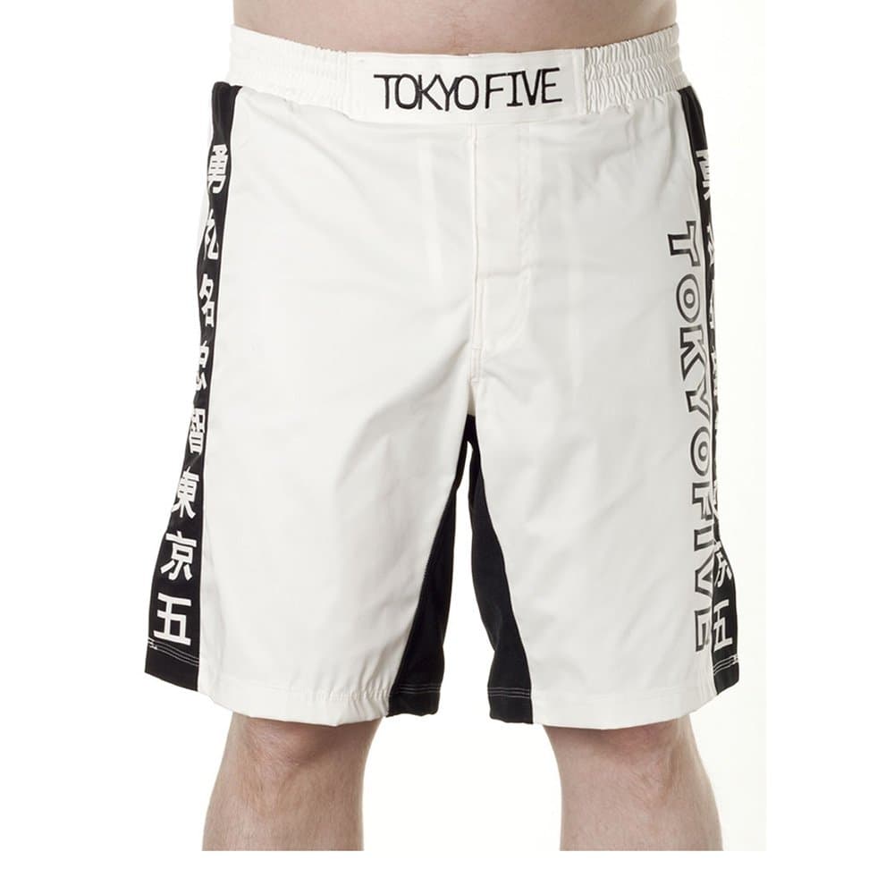 5 Principles Fight MMA Shorts (White, size 38)