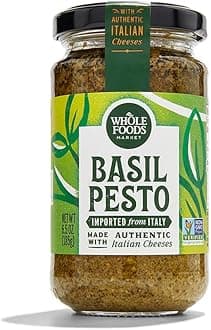 Whole Foods Market, Basil Pesto, 6.5 Ounce