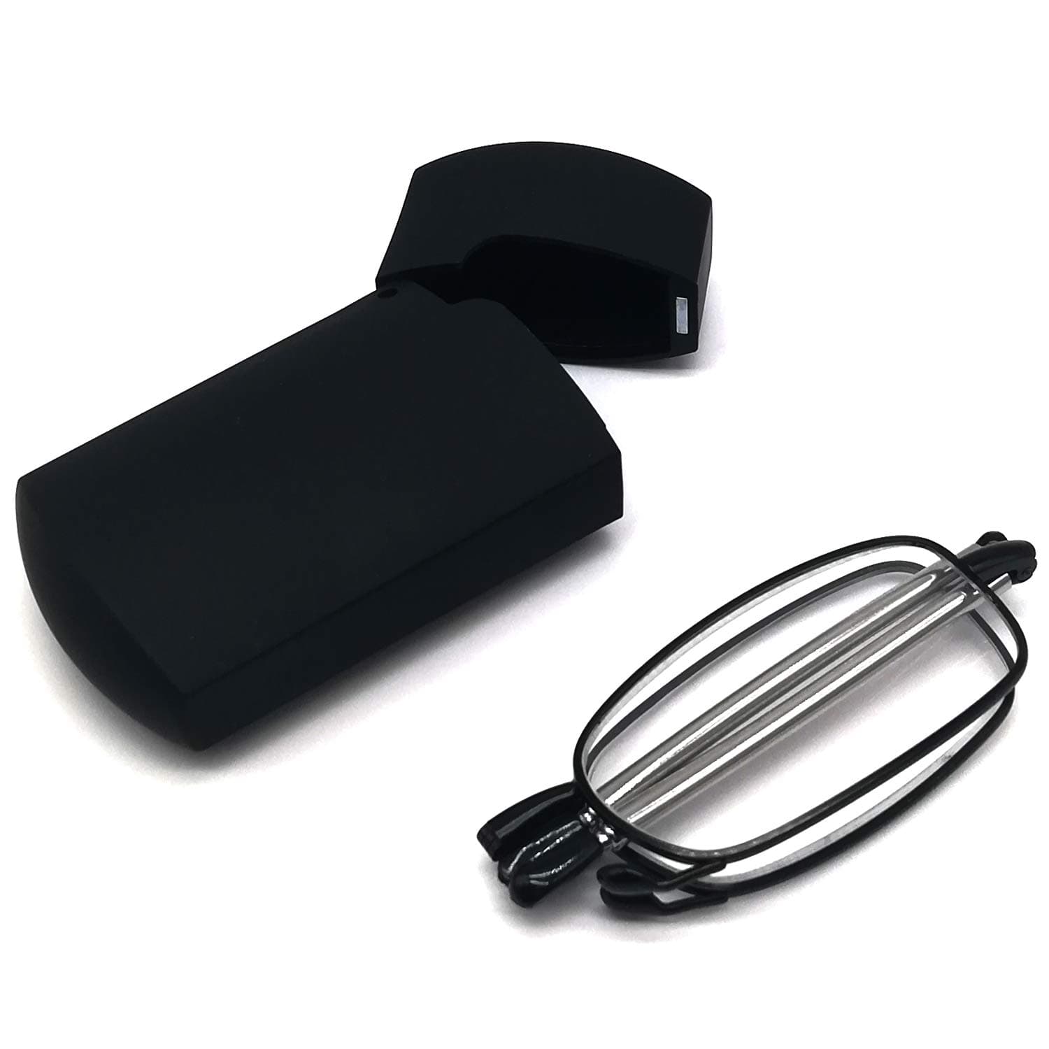 TourKing Folding Reading Glasses, Portable Compact Folding Reading Glasses for Men and Women