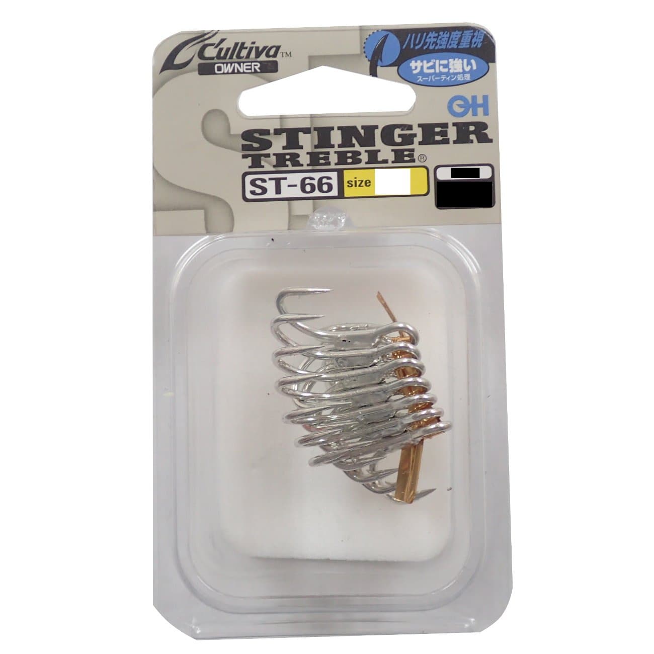 Owner ST-66 TN 4X Treble Hook Heavy Duty Size 4 (9338)