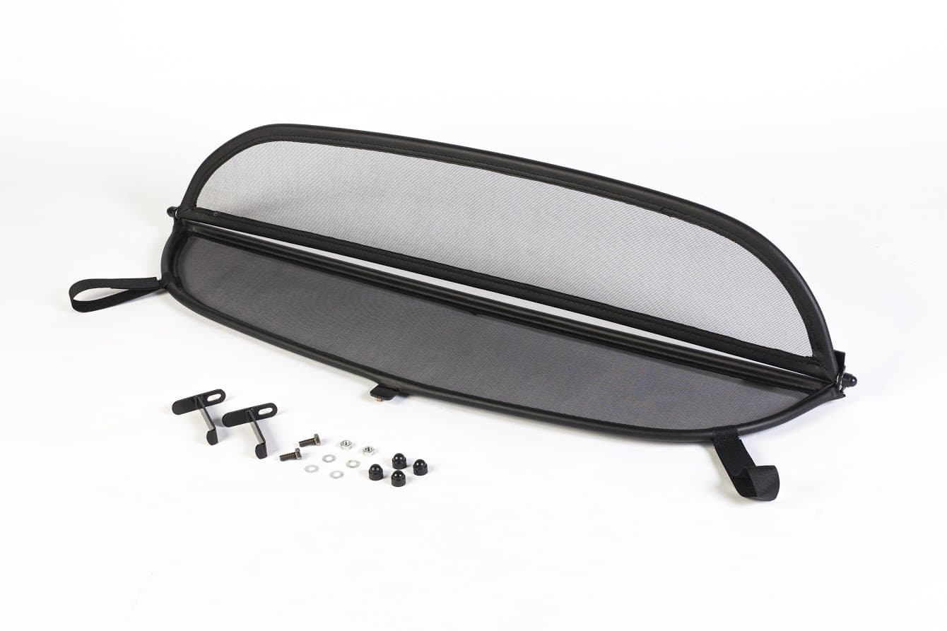Foldable Wind Deflector - Black for Mercedes SL R230 2001-2011 | Windstop | Wind Blocker