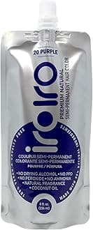 IROIRO Premium Natural Semi-Permanent Hair Color 20 Iro Purple(8oz) by Iroiro