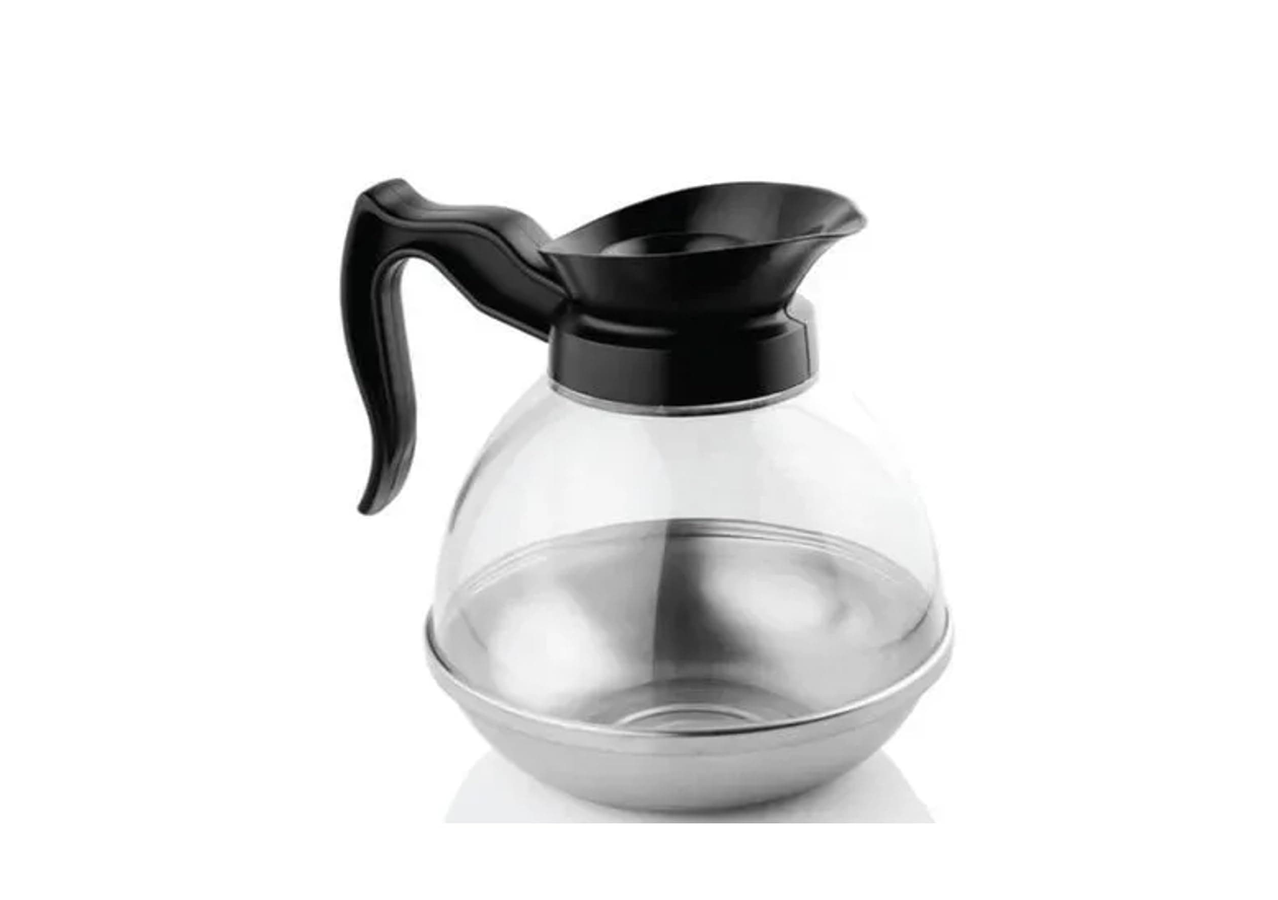 Prokitchen Coffee Carafe, Hot and Cold Jug with Ergonomic Handle, Glass Coffee Jug for Hot and Cold Beverages, Heat-Resistant Glass Pitcher for Coffee, Tea, and Chilled Drinks (1.7l)