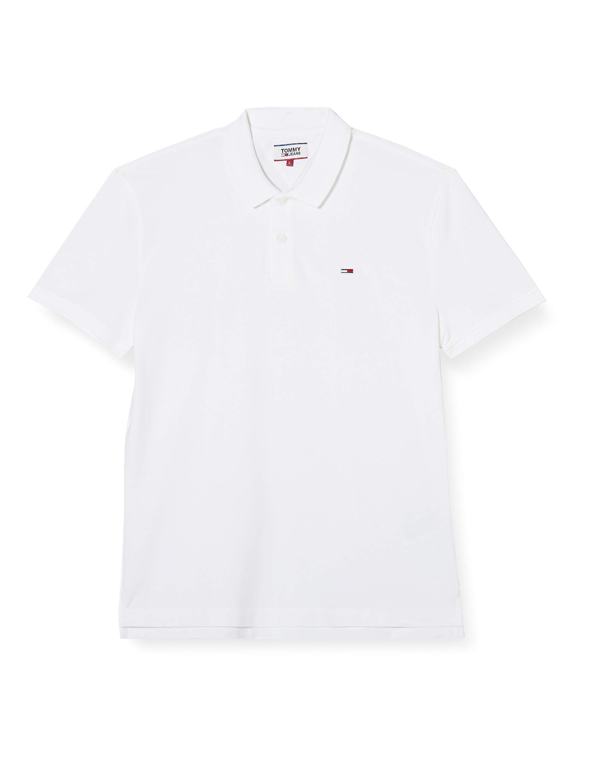 Tommy Hilfiger Man Polo Classics Solid Stretch Polo dm0dm07196 XL White