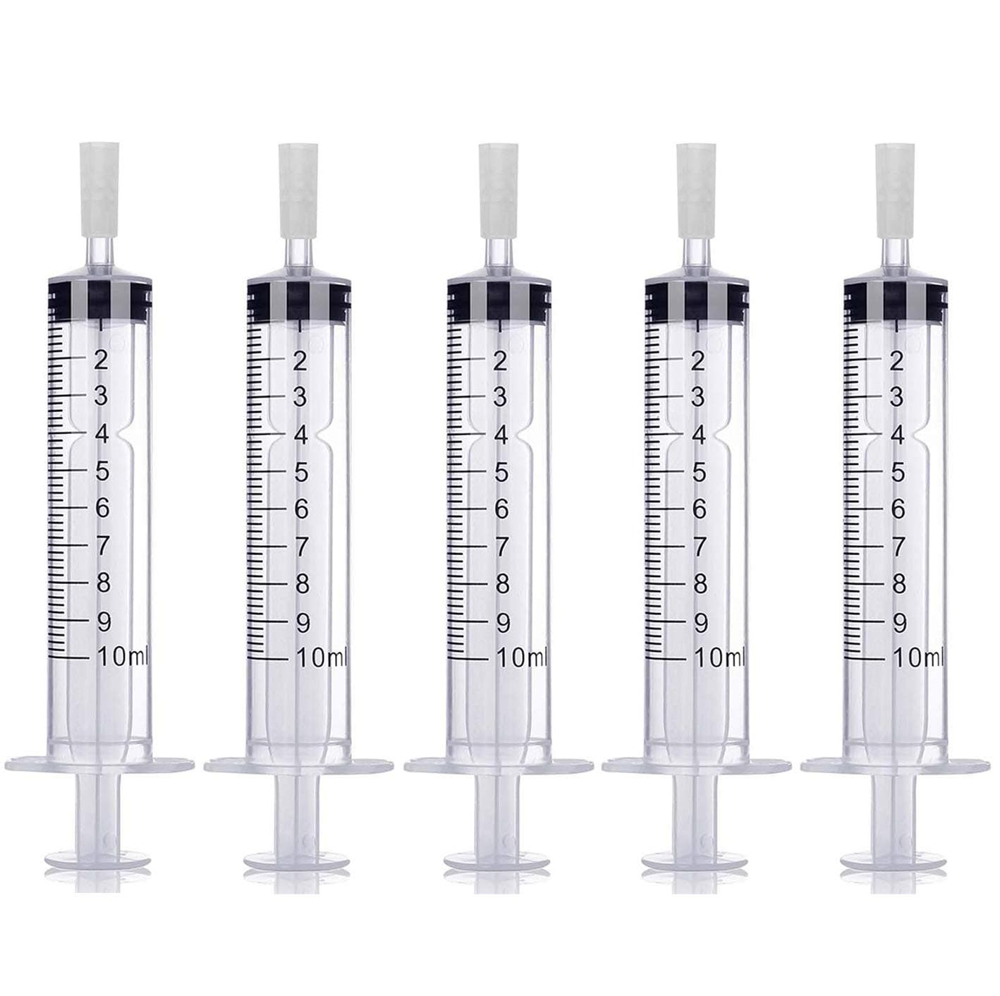 Extraction adapter with syringes