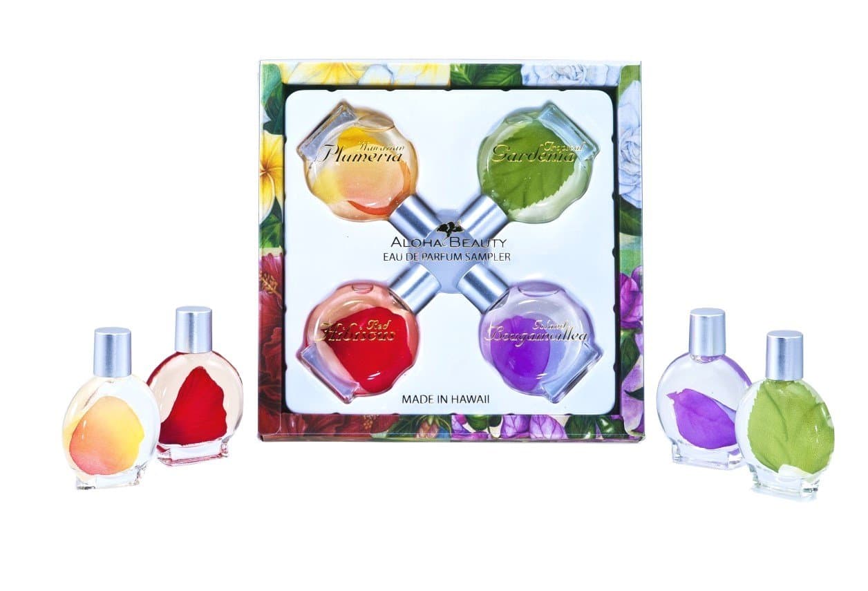 Hawaiian Aloha Beauty Eau de Parfum Sampler 4 Fragrances