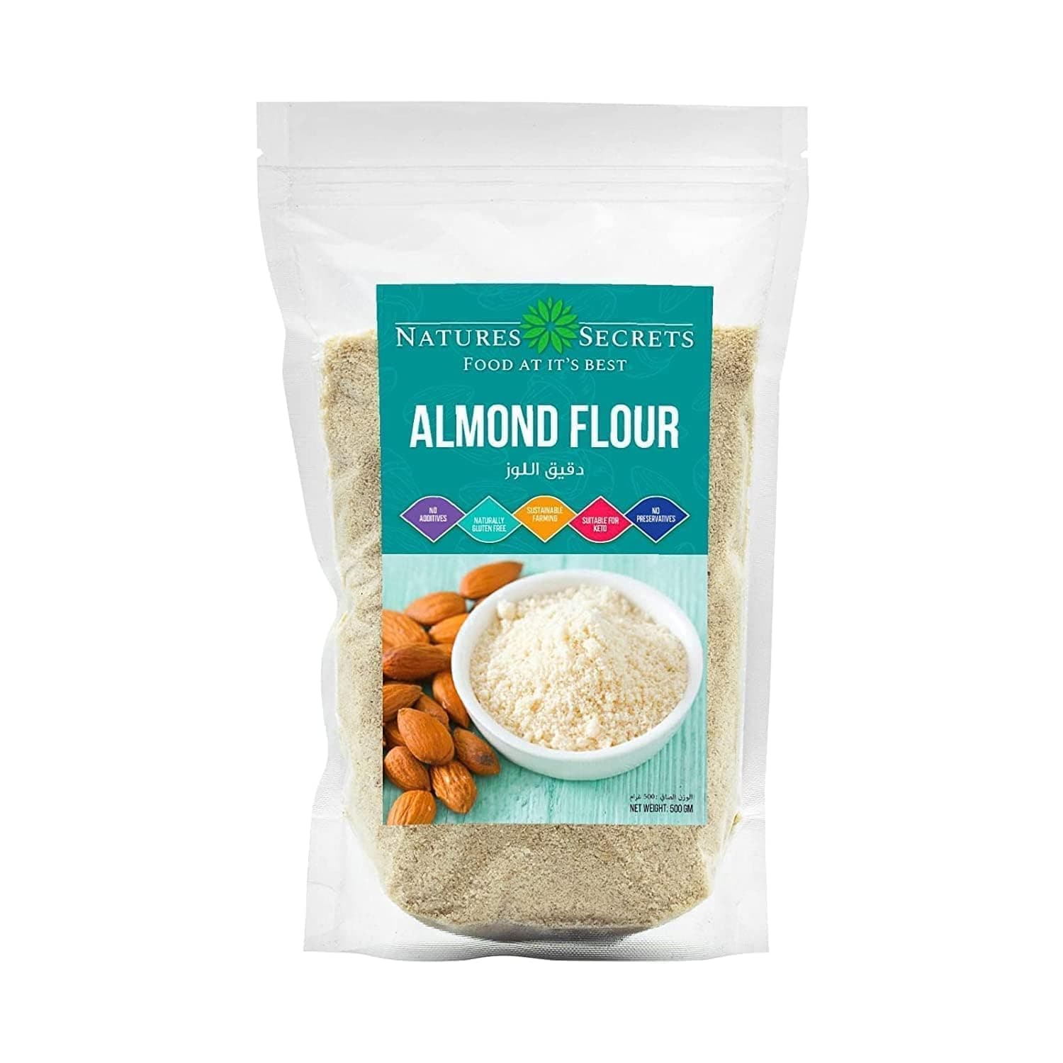 NATURES SECRETS Fine Ground almond Flour For Baking - 500g
