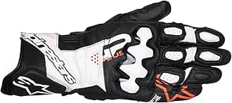Alpinestars GP Plus R V3 Motorcycle Racing Gloves, Premium Protection & Control, Track-Ready Performance, CE Certified, Full Leather Construction