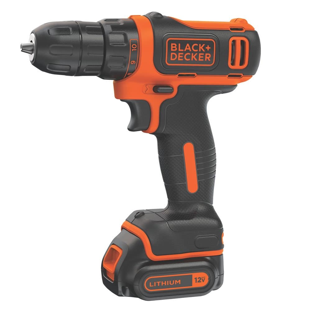 Tycon Black & Decker 12V Max* Cordless Lithium Drill And Driver (Pack Of 1 Ea)