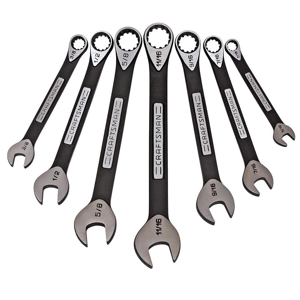 CRAFTSMAN Wrench Set, Universal, 7 Pieces (914018)