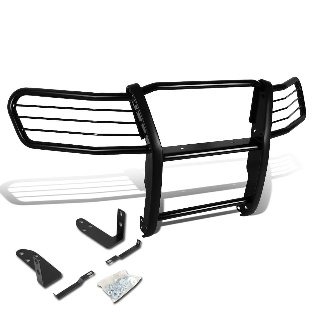 GRILL-G-037-BK Black Front Bumper Brush Grille Guard Compatible with 03-11 Element