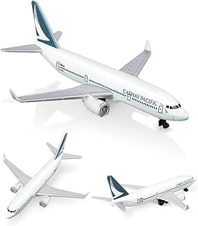 Joylludan Cathay Pacific Airplane Plane Aircraft Model for Collection & Displays