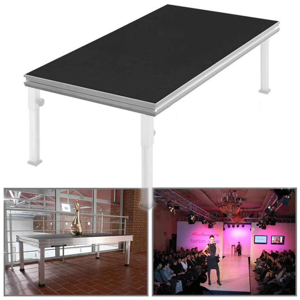 Vonyx by Alustage Alu SCA-03 Stage Platform 2m x 1m Metre Staging Band Event School Theatre Hire