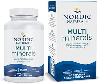 Multi Minerals, Unflavored - 90 Capsules - 11 Essential Minerals - Optimal Health & Wellness - Certified Vegan - Non-GMO - 30 Servings