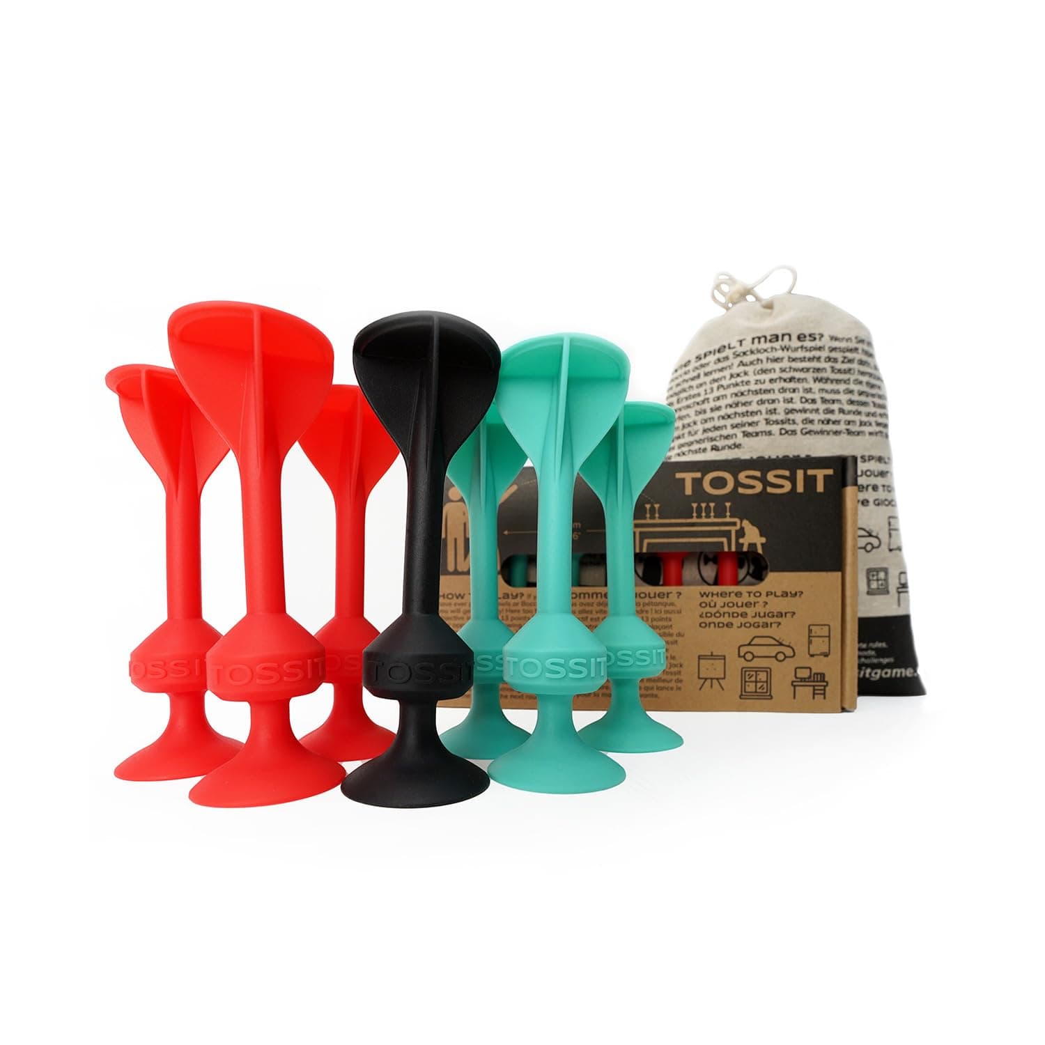 TOSSIT Starter Pack Red - Cyan