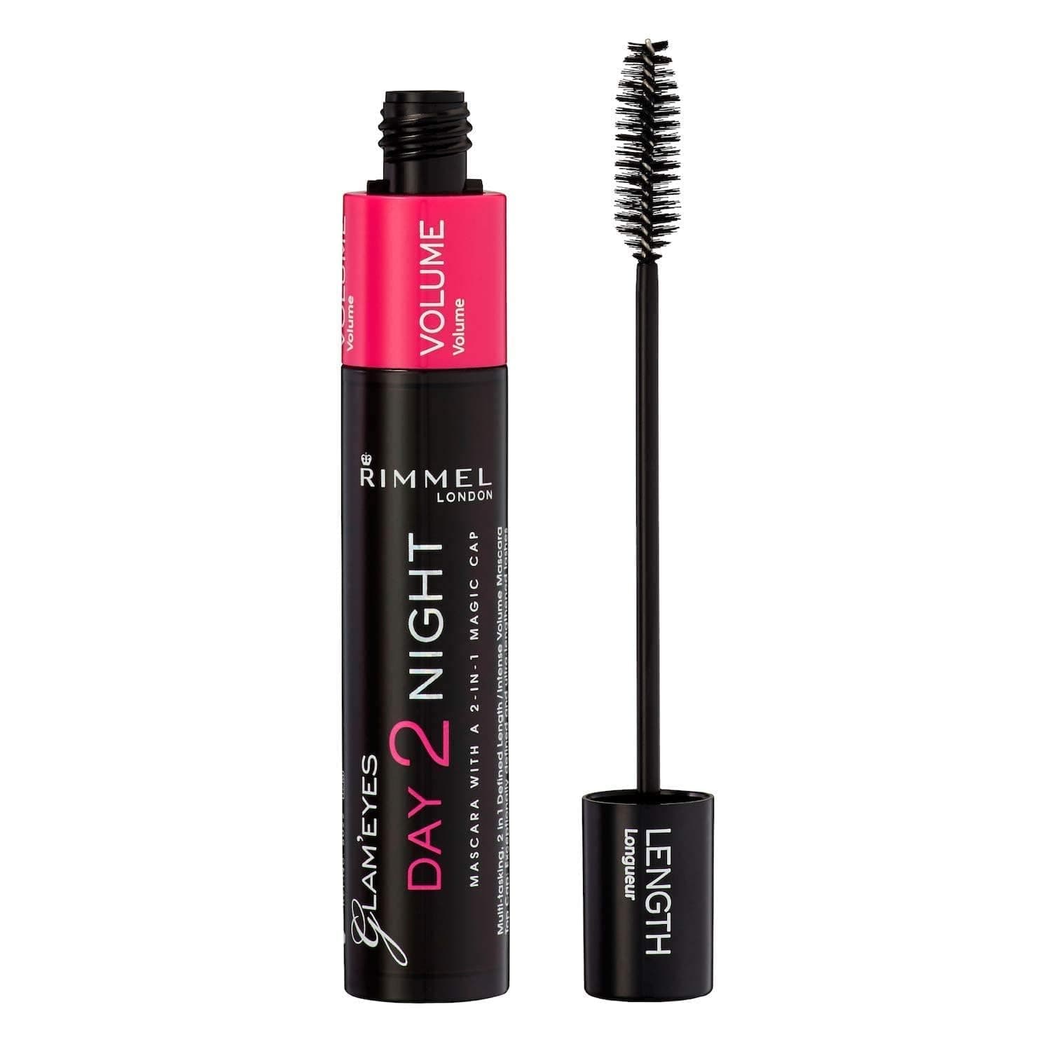 Glam Eyes Day to Night Mascara, Black, 9.5 ml