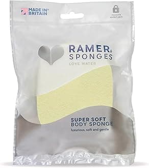 – Shower Sponge - Super Soft Body Sponge Small (Yellow