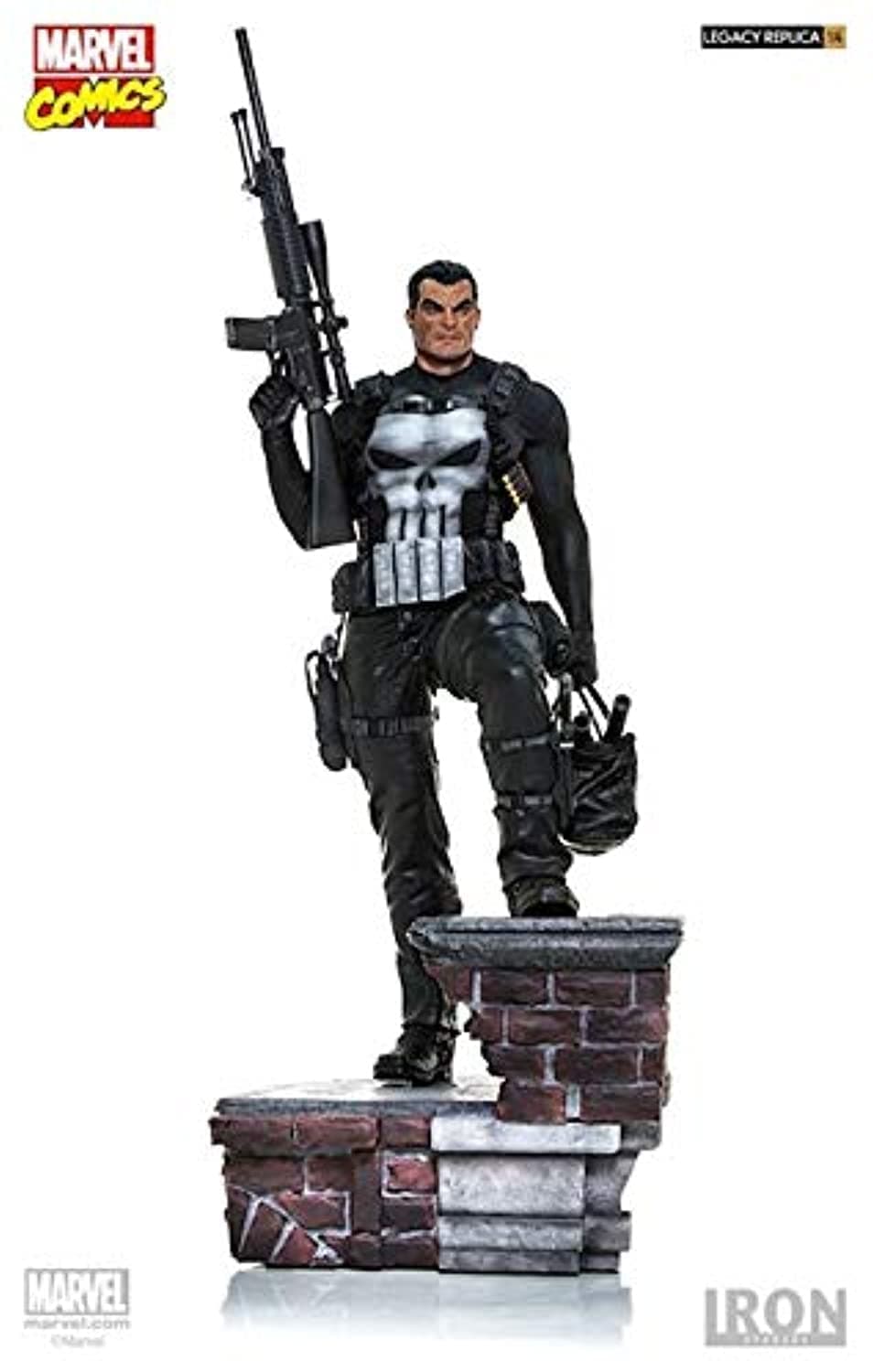 Iron Studios The Punisher Legacy Replica Statue, Multicolor