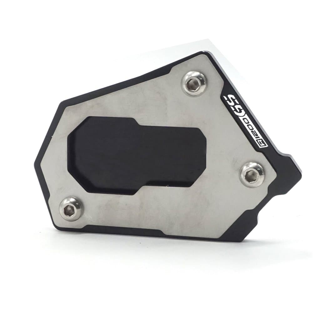 Decor Season Motorcycle Accessories CNC Parking Side Stand Extension Base Enlarge Plate Compatible with BMW R1200GS LC R1200GS Adventure 2014-2016