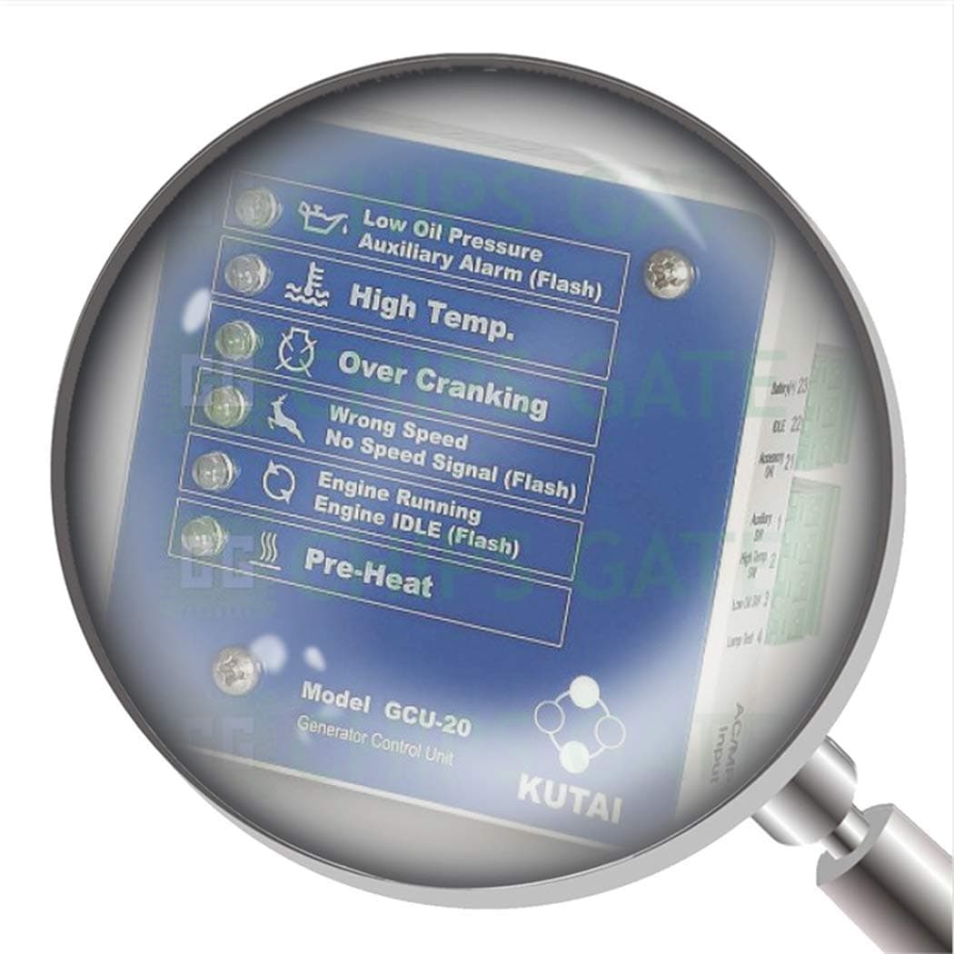 1Pcs New for Kutai Genset Controller GCU-20 Generator Control Unit