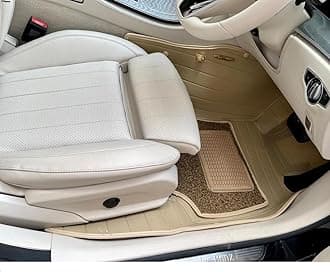 NEXTA 9D Premium Custom Fitted Imported Car Floor Mat for Mercedes-Benz -Benz A-180 - (Beige)
