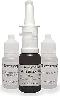 N-Acetyl Semax Amidate .20% (240mcg/spray) 30mg, 15ml