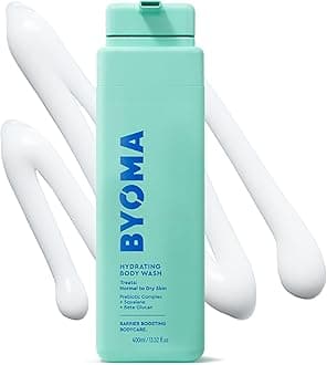 Hydrating Body Wash (400ml) For Normal to Dry Skin, with Prebiotic Complex for a Soothing Shower and Hydrated Skin, Vegan