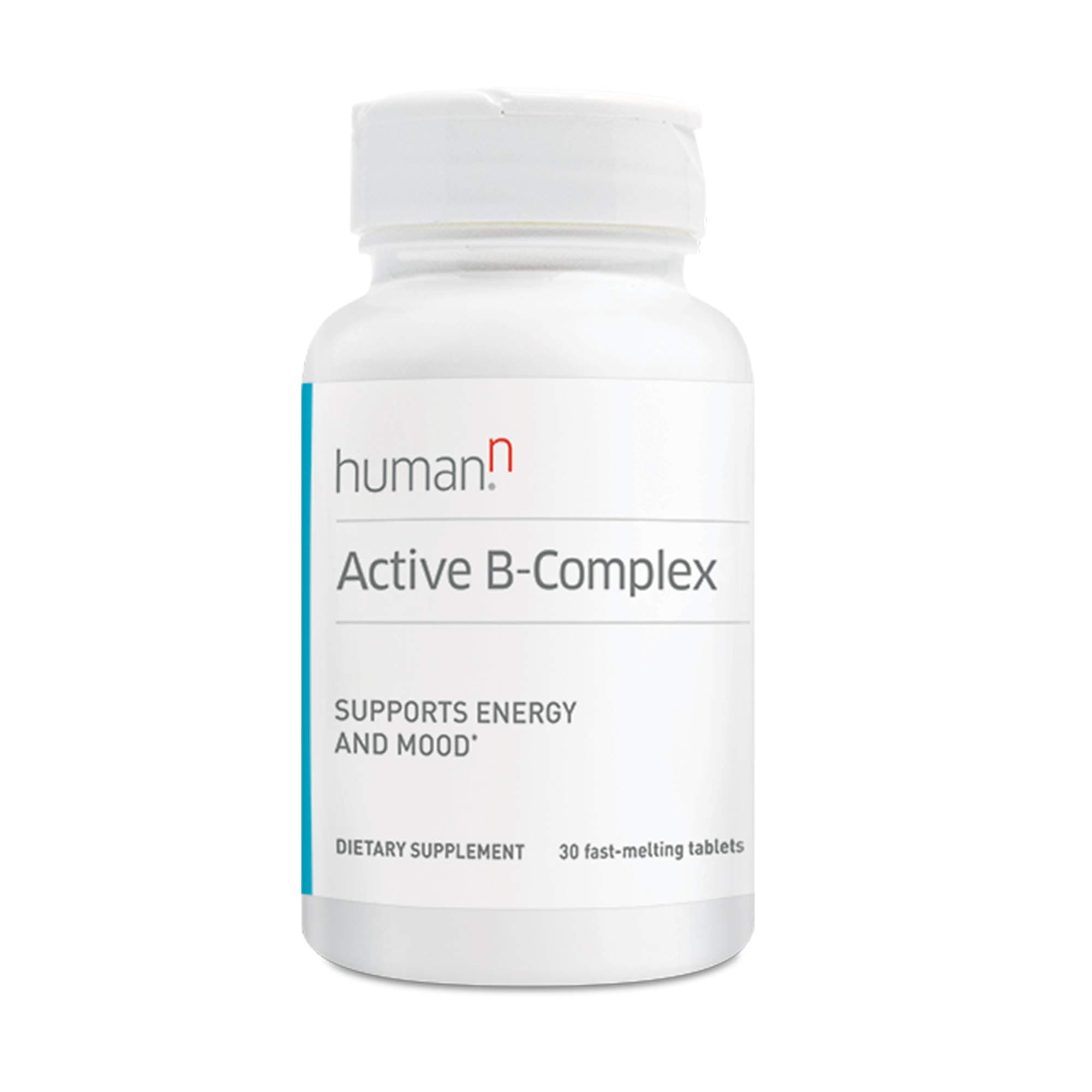 humanN Active B-Complex Daily Energy & Mood Enhancing Supplement, from The Makers of SuperBeets (30 Fast-Melting Tablets)